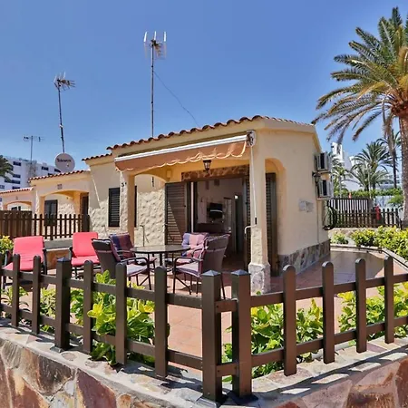 One Bedroom Bungalow With Shared Pool And Wifi At Maspalomas 1 Km Away From The Beach